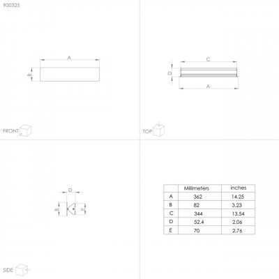 901741 Dimensiones